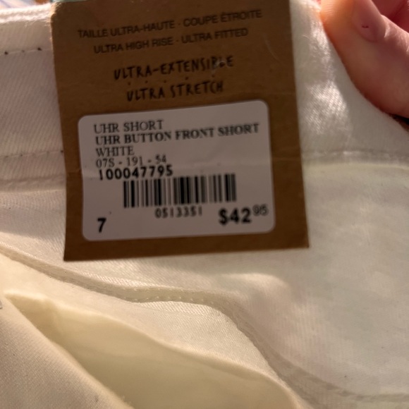 High waisted button up shorts - Picture 3 of 4